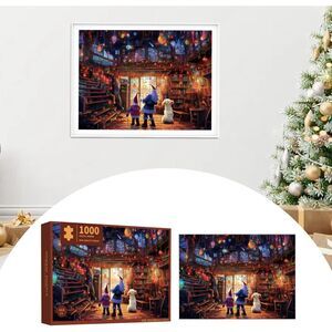 NEW Christmas Puzzle 1000 Pieces, 2024‎ Christmas Puzzle Family Fun  (4234)